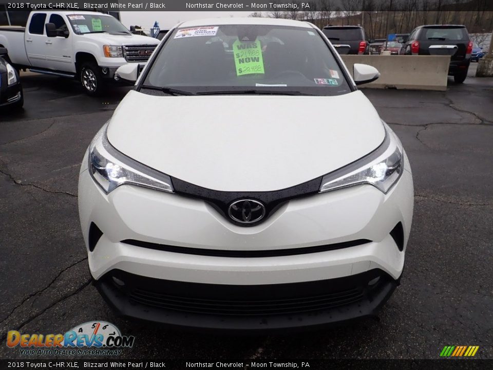 2018 Toyota C-HR XLE Blizzard White Pearl / Black Photo #13