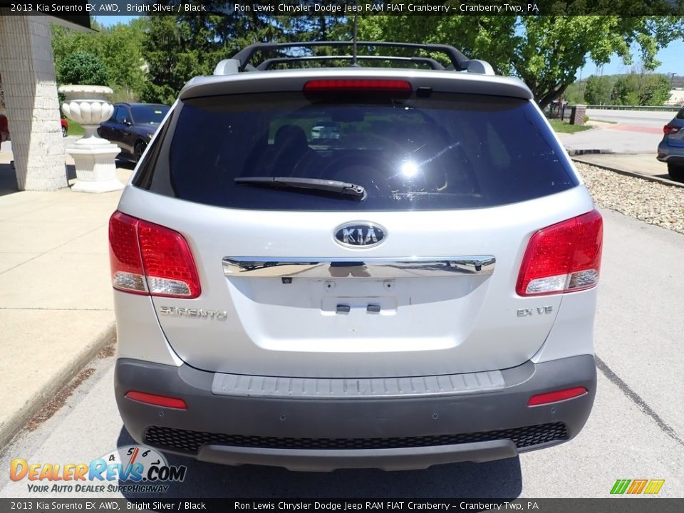 2013 Kia Sorento EX AWD Bright Silver / Black Photo #8