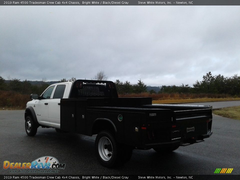 2019 Ram 4500 Tradesman Crew Cab 4x4 Chassis Bright White / Black/Diesel Gray Photo #15