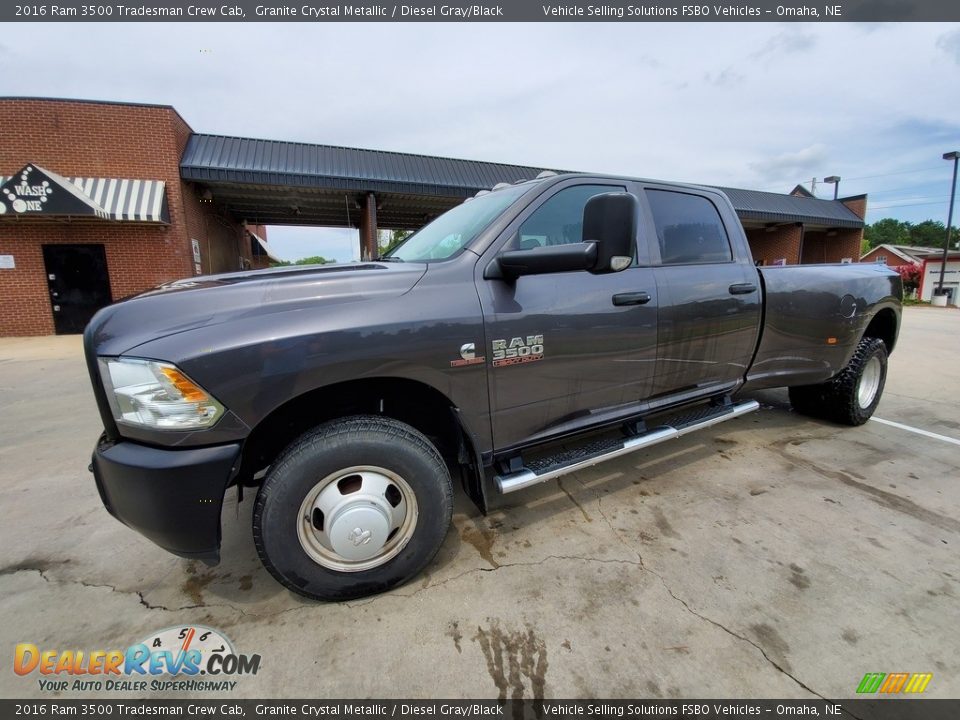 Granite Crystal Metallic 2016 Ram 3500 Tradesman Crew Cab Photo #1