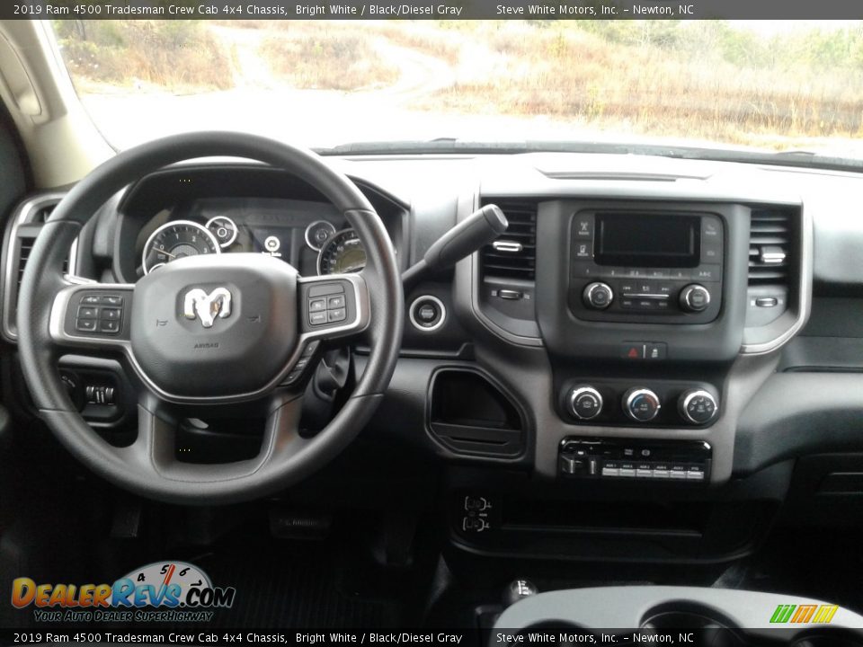 2019 Ram 4500 Tradesman Crew Cab 4x4 Chassis Bright White / Black/Diesel Gray Photo #24