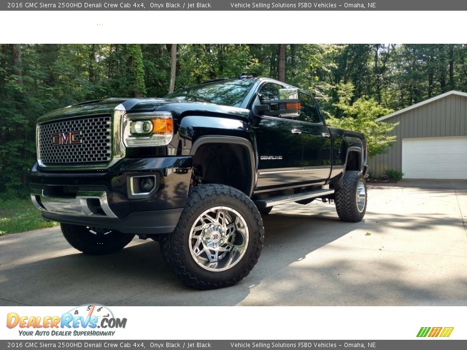 2016 GMC Sierra 2500HD Denali Crew Cab 4x4 Onyx Black / Jet Black Photo #1