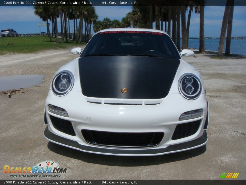 2008 Porsche 911 Carrera S Coupe Carrara White / Black Photo #2