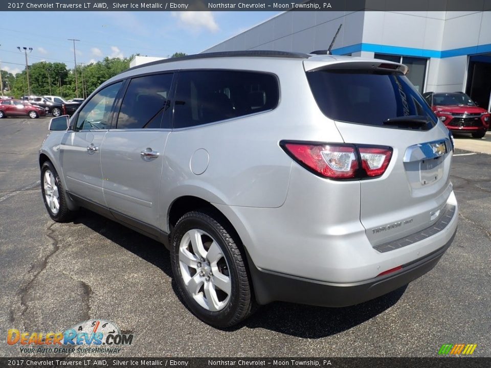 2017 Chevrolet Traverse LT AWD Silver Ice Metallic / Ebony Photo #4