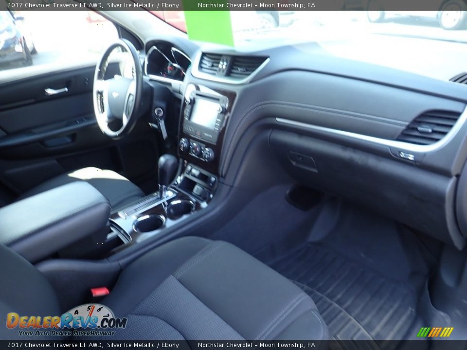 2017 Chevrolet Traverse LT AWD Silver Ice Metallic / Ebony Photo #16