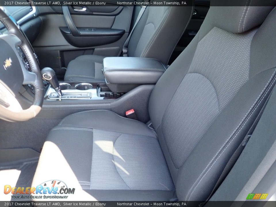 2017 Chevrolet Traverse LT AWD Silver Ice Metallic / Ebony Photo #21