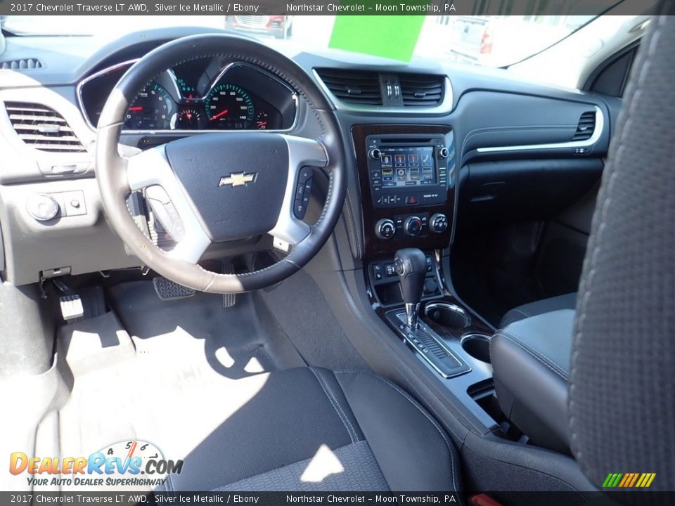 2017 Chevrolet Traverse LT AWD Silver Ice Metallic / Ebony Photo #23