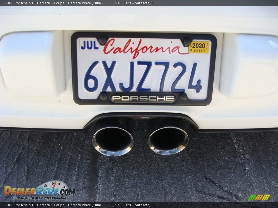 2008 Porsche 911 Carrera S Coupe Carrara White / Black Photo #23