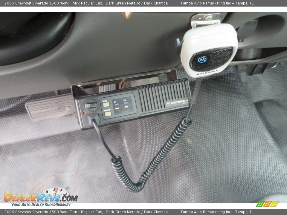 2006 Chevrolet Silverado 1500 Work Truck Regular Cab Dark Green Metallic / Dark Charcoal Photo #23