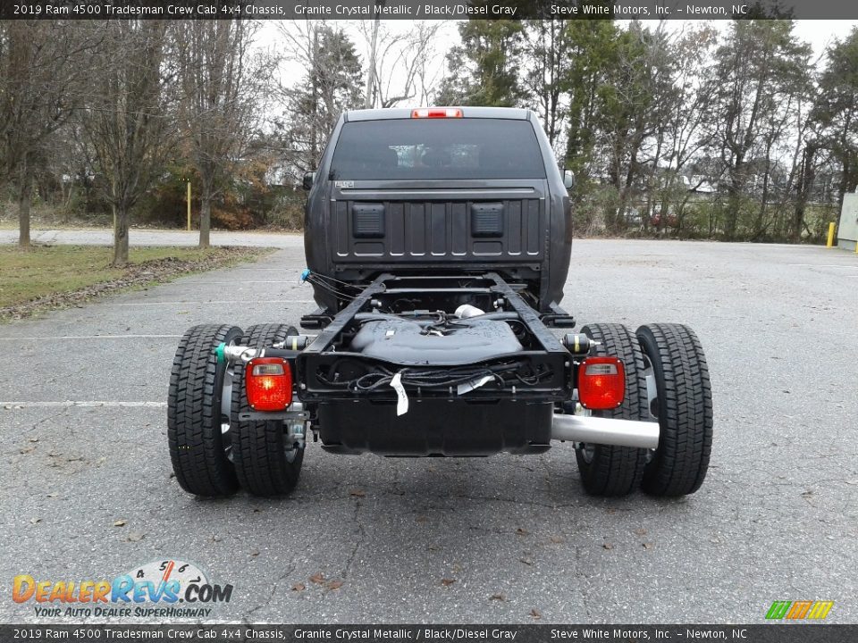 2019 Ram 4500 Tradesman Crew Cab 4x4 Chassis Granite Crystal Metallic / Black/Diesel Gray Photo #7