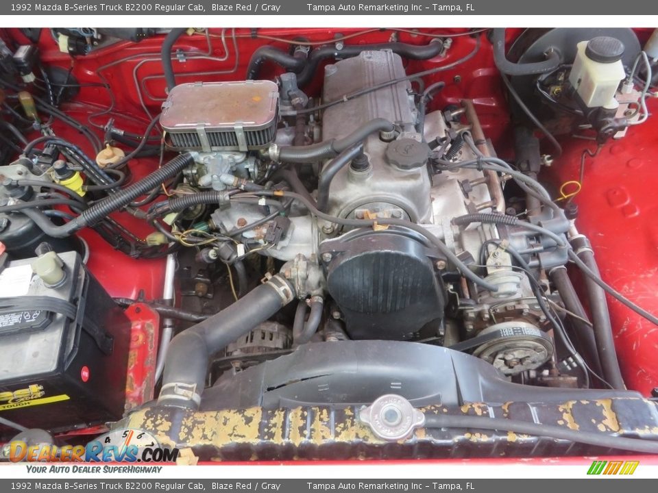 1992 Mazda B-Series Truck B2200 Regular Cab 2.2 Liter SOHC 8-Valve 4 Cylinder Engine Photo #31