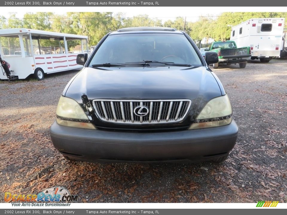 2002 Lexus RX 300 Black Onyx / Ivory Photo #1