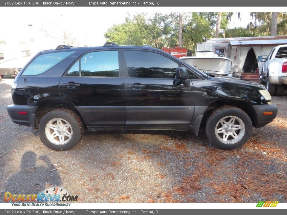 2002 Lexus RX 300 Black Onyx / Ivory Photo #4