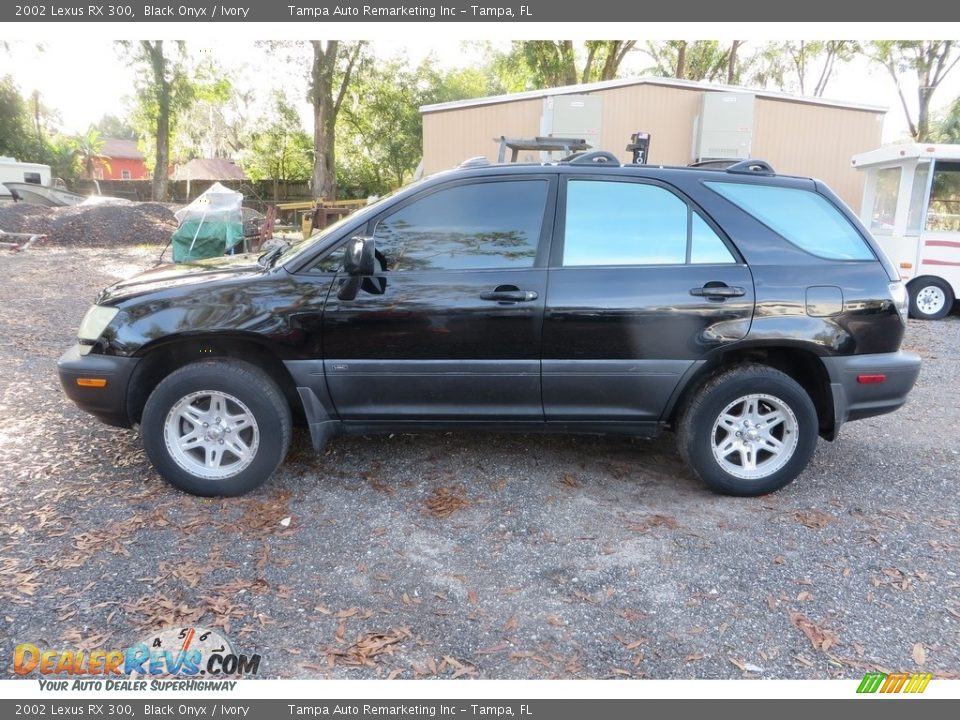 2002 Lexus RX 300 Black Onyx / Ivory Photo #5