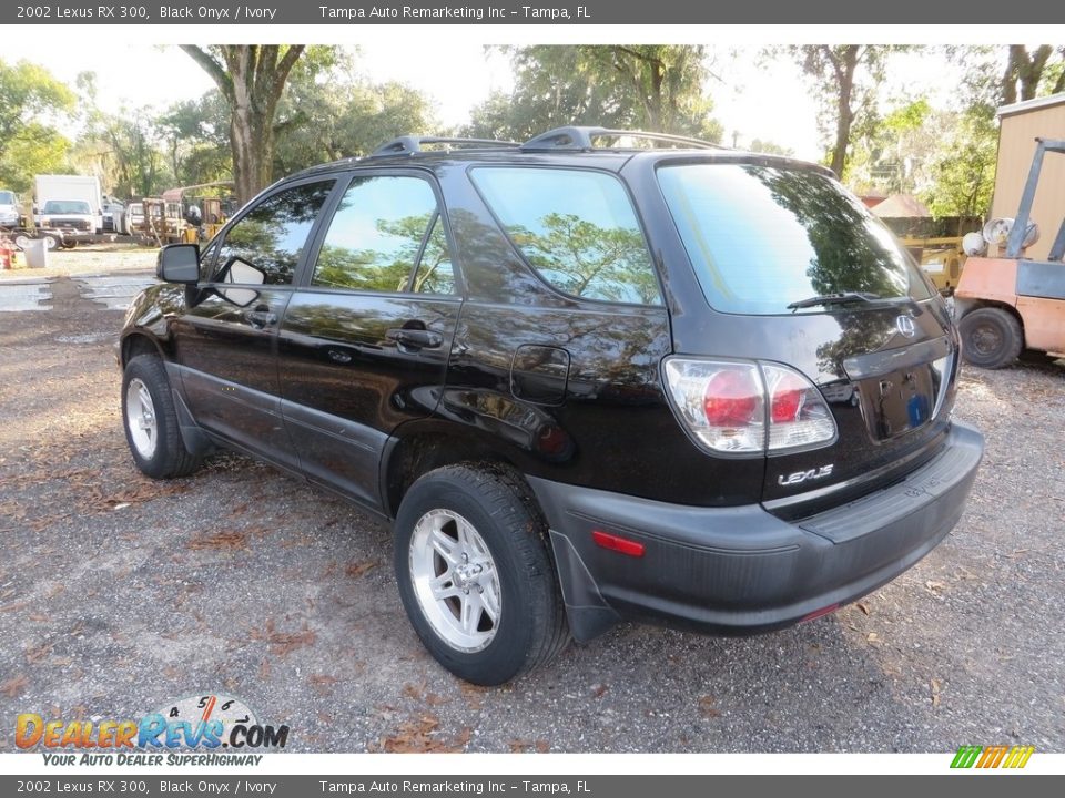 2002 Lexus RX 300 Black Onyx / Ivory Photo #6