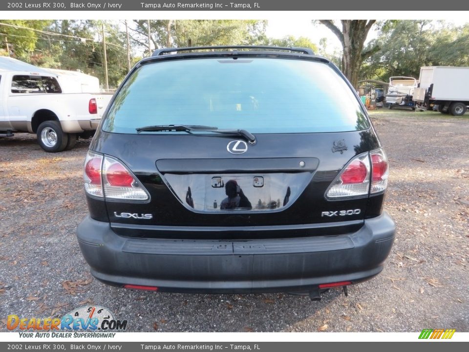 2002 Lexus RX 300 Black Onyx / Ivory Photo #8