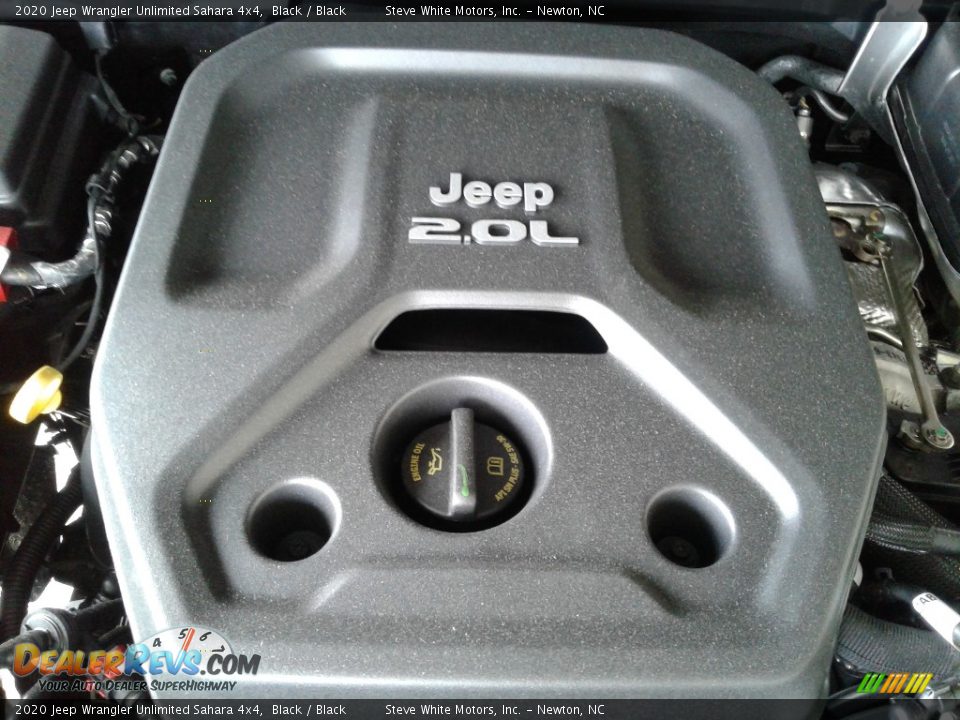2020 Jeep Wrangler Unlimited Sahara 4x4 Black / Black Photo #8
