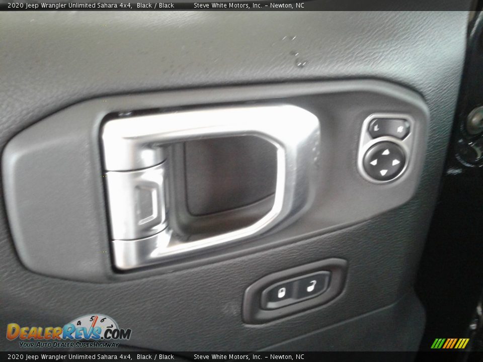 2020 Jeep Wrangler Unlimited Sahara 4x4 Black / Black Photo #10
