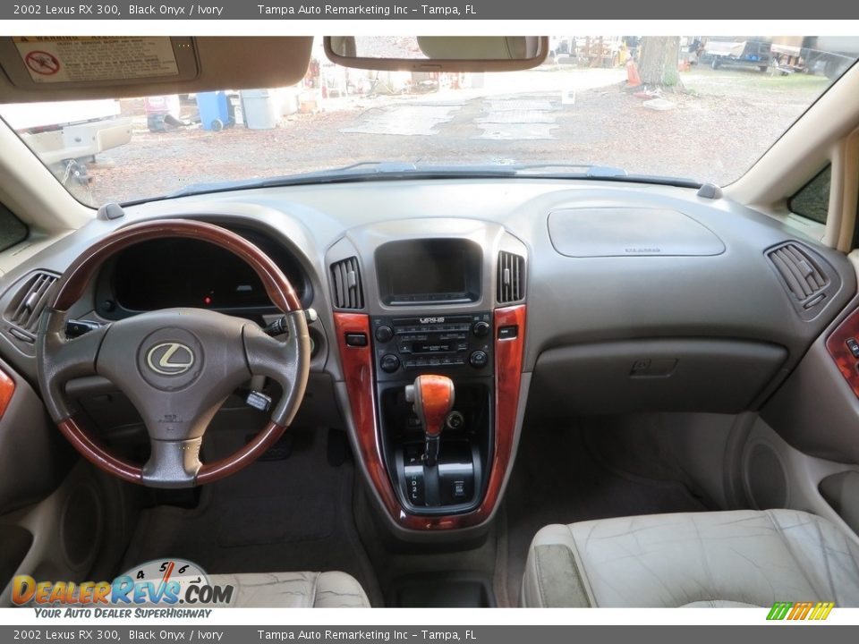 2002 Lexus RX 300 Black Onyx / Ivory Photo #19