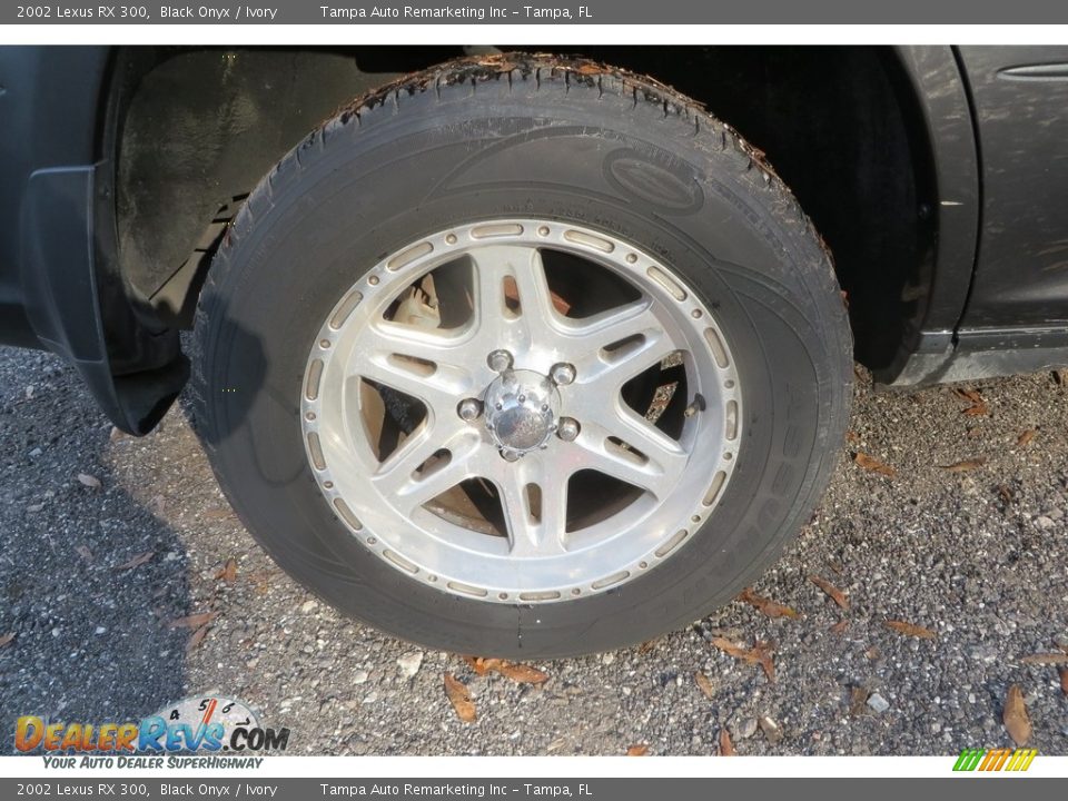 2002 Lexus RX 300 Black Onyx / Ivory Photo #29