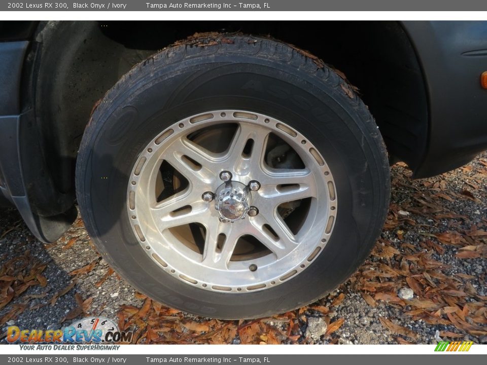 2002 Lexus RX 300 Black Onyx / Ivory Photo #30