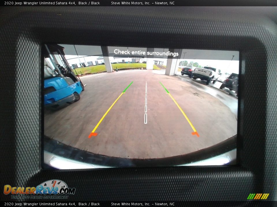 2020 Jeep Wrangler Unlimited Sahara 4x4 Black / Black Photo #22