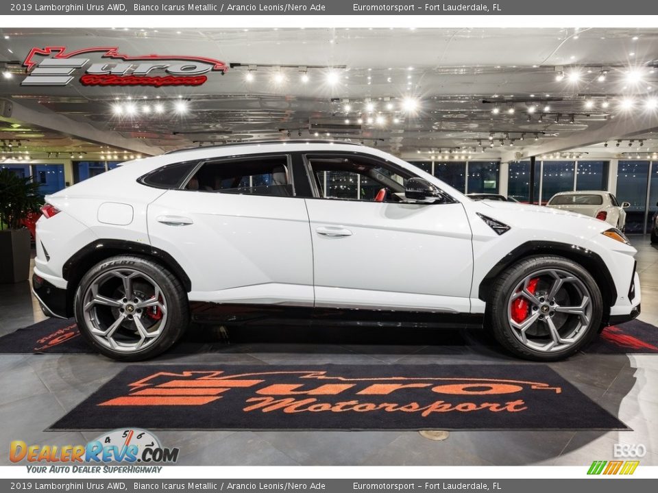 Bianco Icarus Metallic 2019 Lamborghini Urus AWD Photo #11