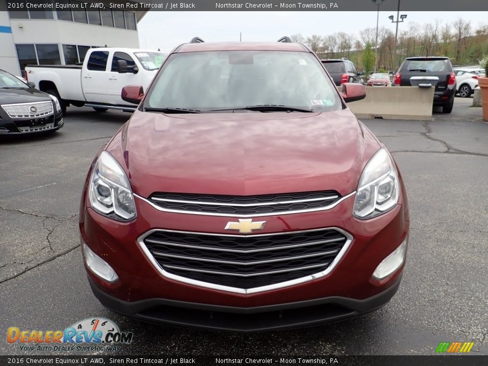 2016 Chevrolet Equinox LT AWD Siren Red Tintcoat / Jet Black Photo #13