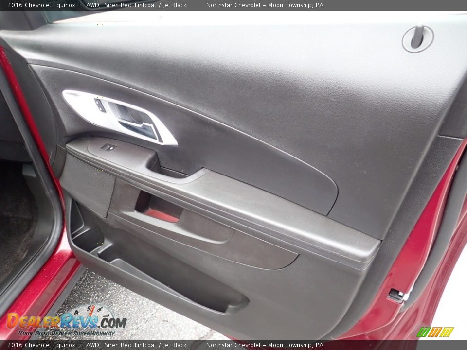 2016 Chevrolet Equinox LT AWD Siren Red Tintcoat / Jet Black Photo #17