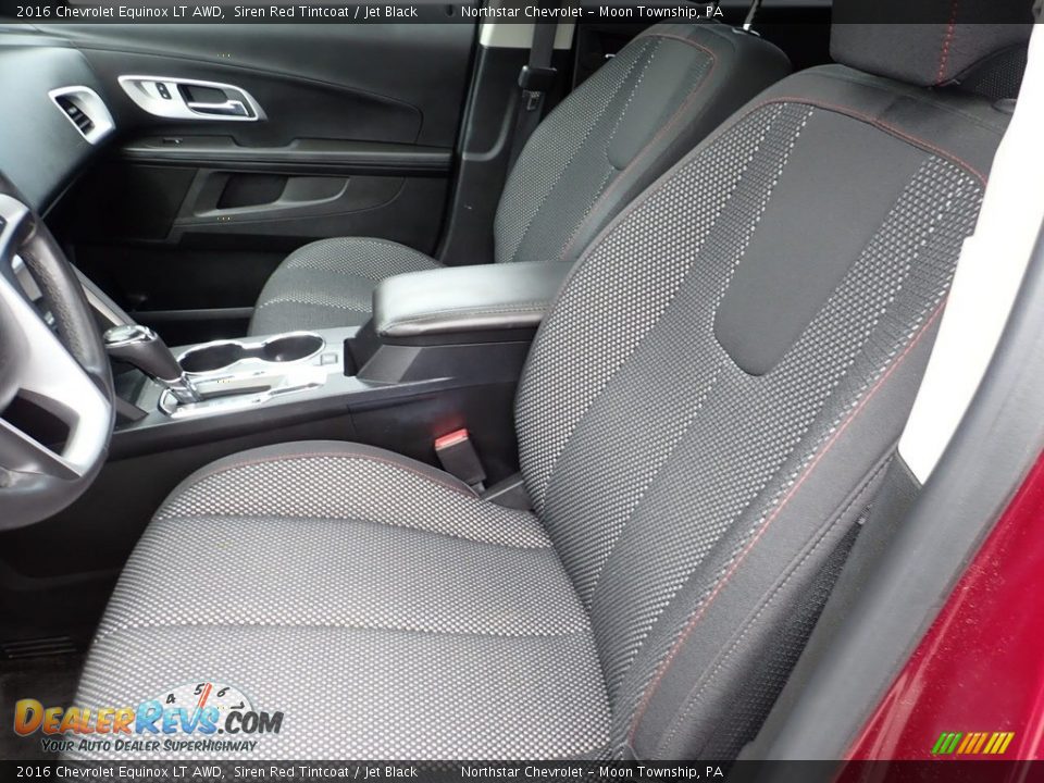 2016 Chevrolet Equinox LT AWD Siren Red Tintcoat / Jet Black Photo #20