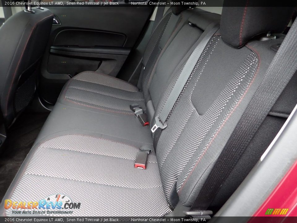 2016 Chevrolet Equinox LT AWD Siren Red Tintcoat / Jet Black Photo #21