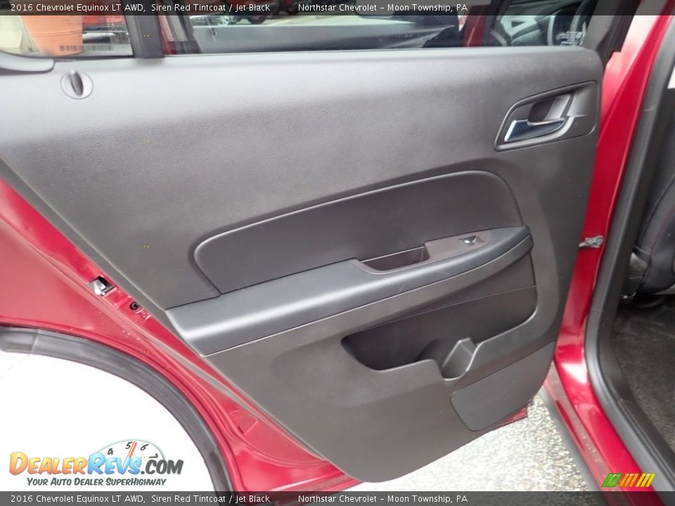 2016 Chevrolet Equinox LT AWD Siren Red Tintcoat / Jet Black Photo #23