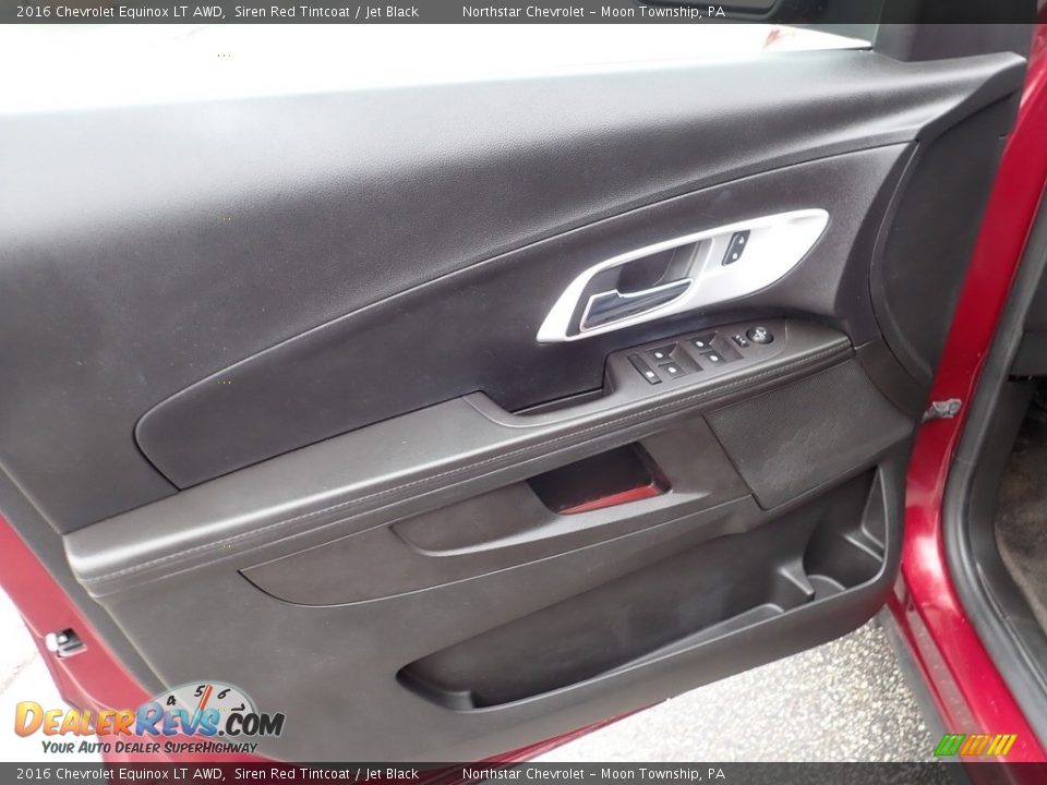2016 Chevrolet Equinox LT AWD Siren Red Tintcoat / Jet Black Photo #24