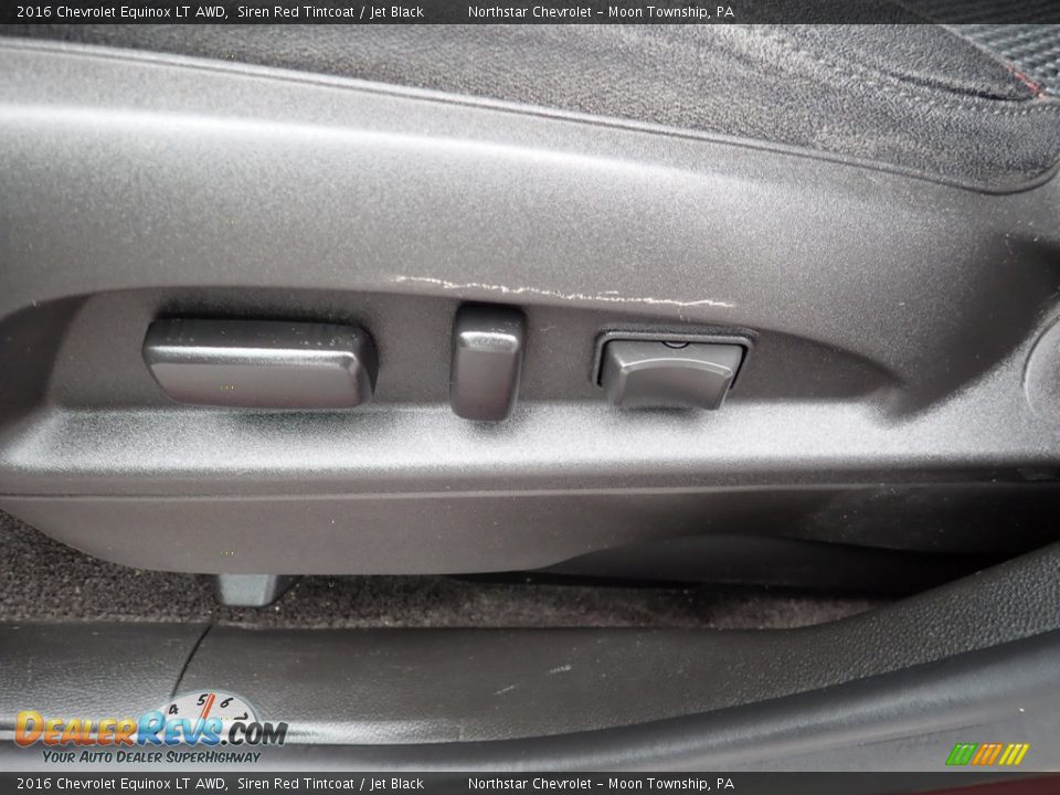 2016 Chevrolet Equinox LT AWD Siren Red Tintcoat / Jet Black Photo #25