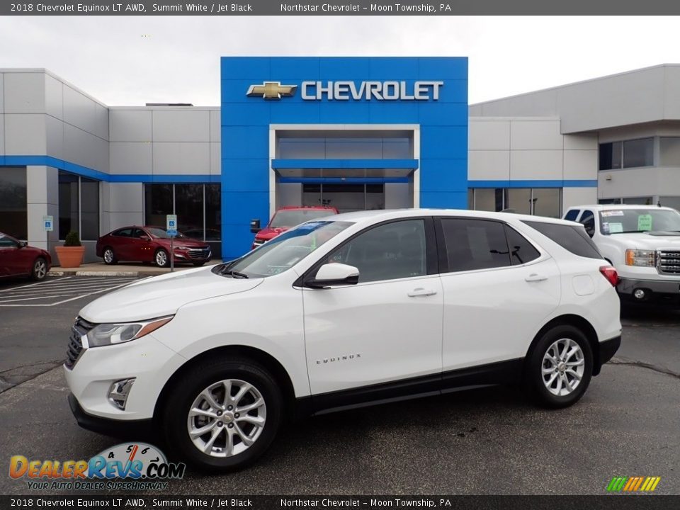 2018 Chevrolet Equinox LT AWD Summit White / Jet Black Photo #1