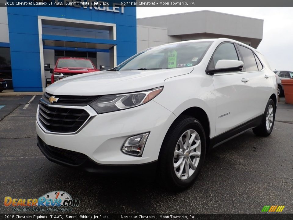 2018 Chevrolet Equinox LT AWD Summit White / Jet Black Photo #2
