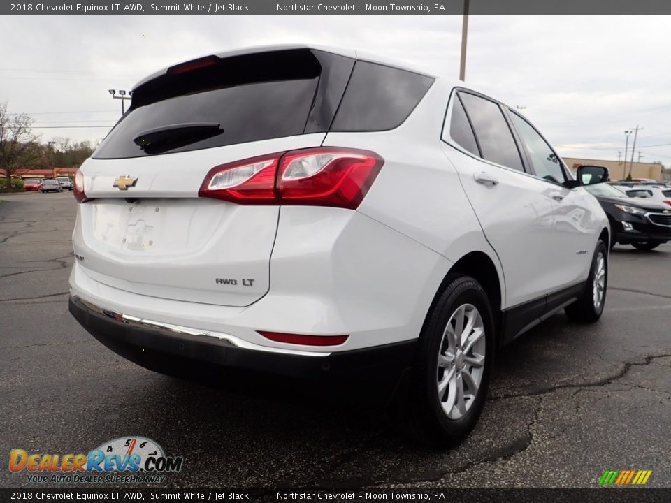 2018 Chevrolet Equinox LT AWD Summit White / Jet Black Photo #8