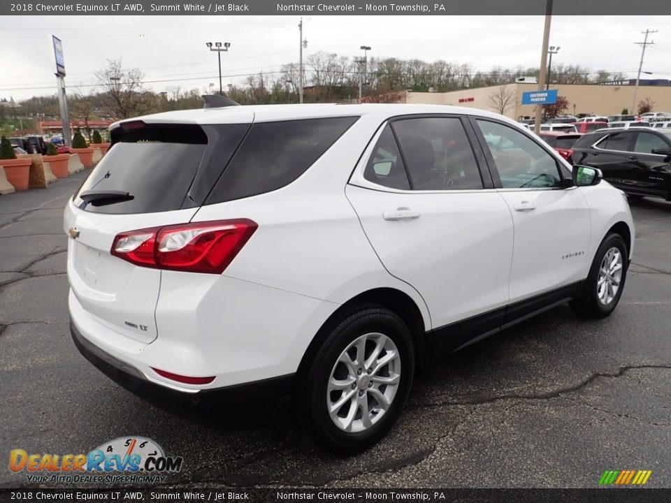 2018 Chevrolet Equinox LT AWD Summit White / Jet Black Photo #9