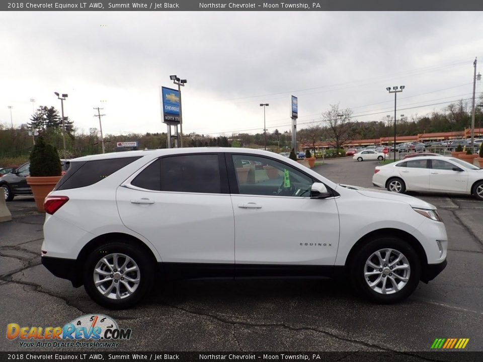 2018 Chevrolet Equinox LT AWD Summit White / Jet Black Photo #10