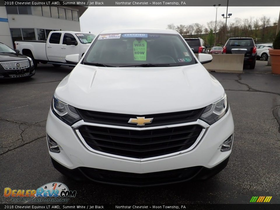 2018 Chevrolet Equinox LT AWD Summit White / Jet Black Photo #13