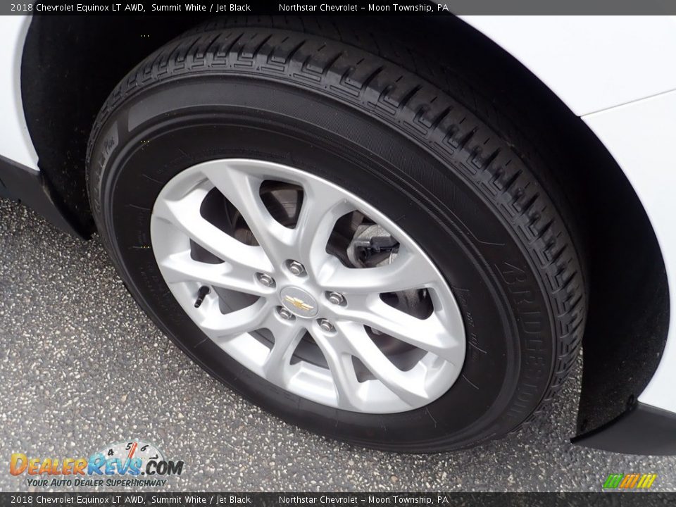 2018 Chevrolet Equinox LT AWD Summit White / Jet Black Photo #14