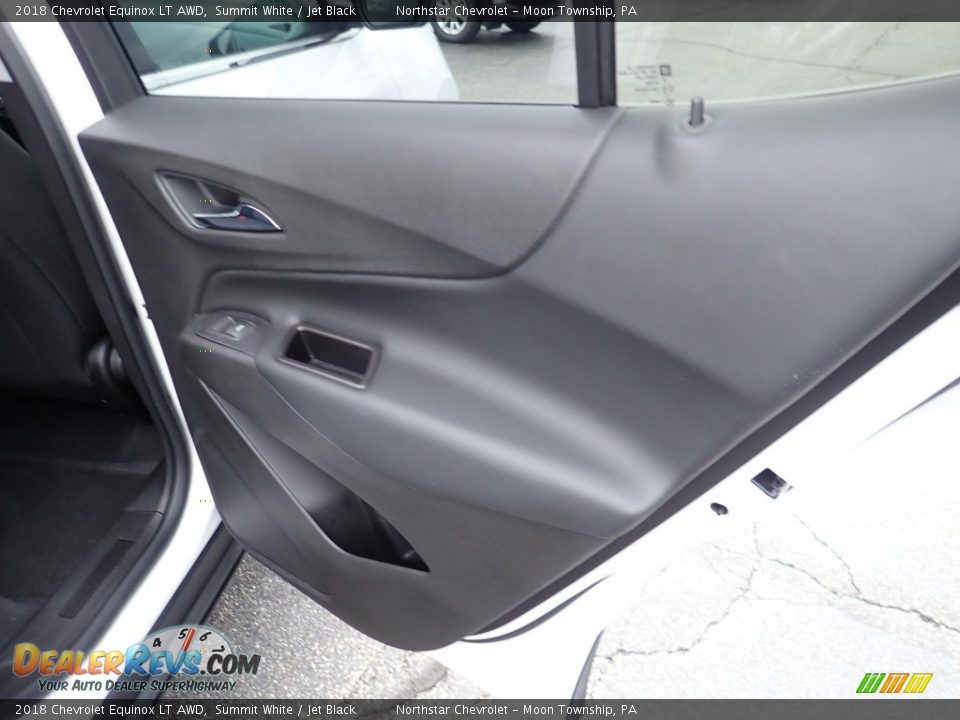 2018 Chevrolet Equinox LT AWD Summit White / Jet Black Photo #19