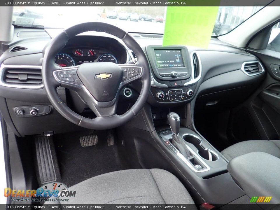 2018 Chevrolet Equinox LT AWD Summit White / Jet Black Photo #22