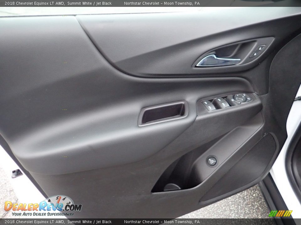 2018 Chevrolet Equinox LT AWD Summit White / Jet Black Photo #24