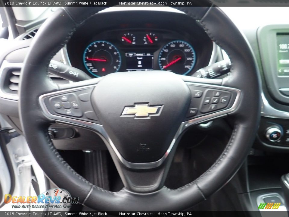 2018 Chevrolet Equinox LT AWD Summit White / Jet Black Photo #26