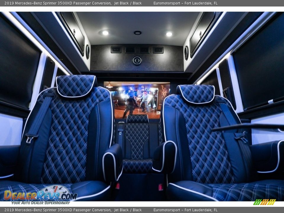 2019 Mercedes-Benz Sprinter 3500XD Passenger Conversion Jet Black / Black Photo #3