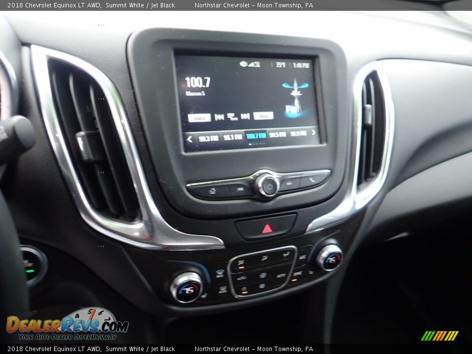 2018 Chevrolet Equinox LT AWD Summit White / Jet Black Photo #27