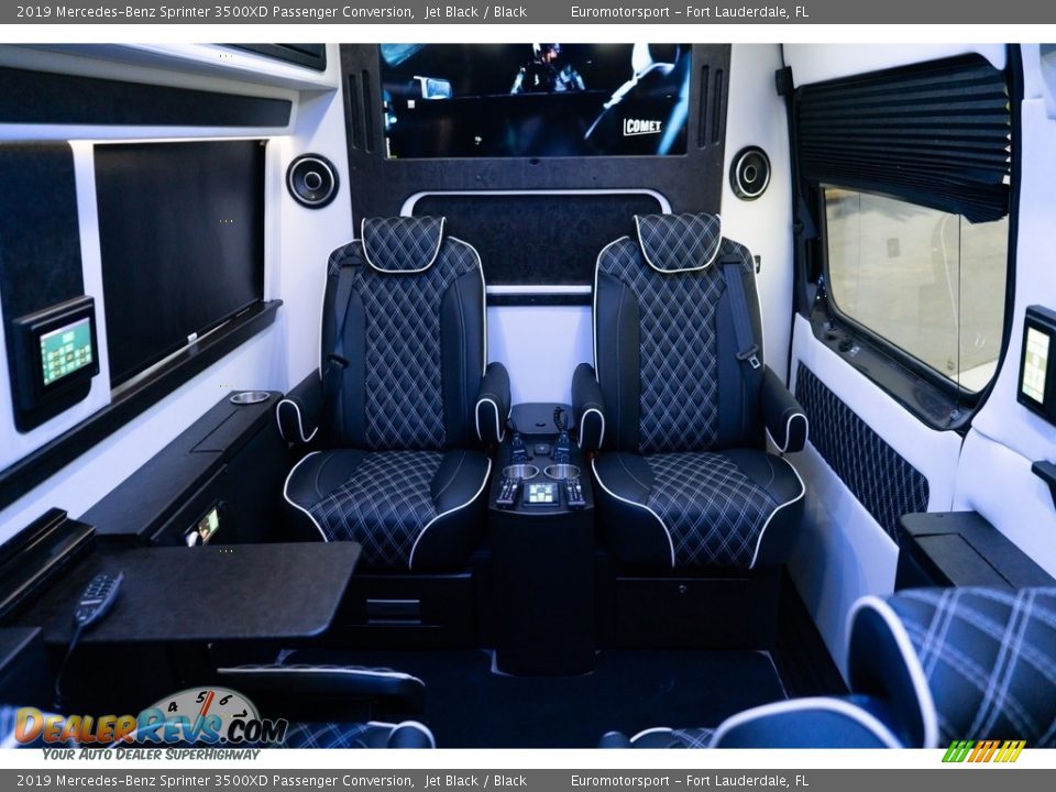 2019 Mercedes-Benz Sprinter 3500XD Passenger Conversion Jet Black / Black Photo #4