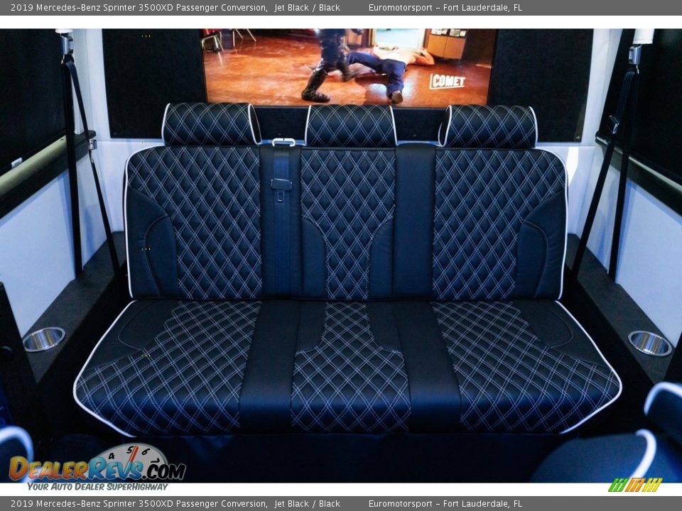 2019 Mercedes-Benz Sprinter 3500XD Passenger Conversion Jet Black / Black Photo #8