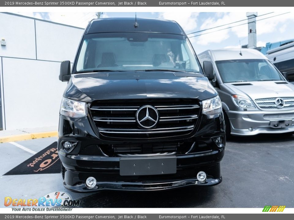 2019 Mercedes-Benz Sprinter 3500XD Passenger Conversion Jet Black / Black Photo #10